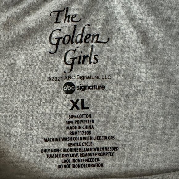 The Golden Girls Quote T-Shirt - XL 60% Cotton 40% Polyester - Picture 4 of 12
